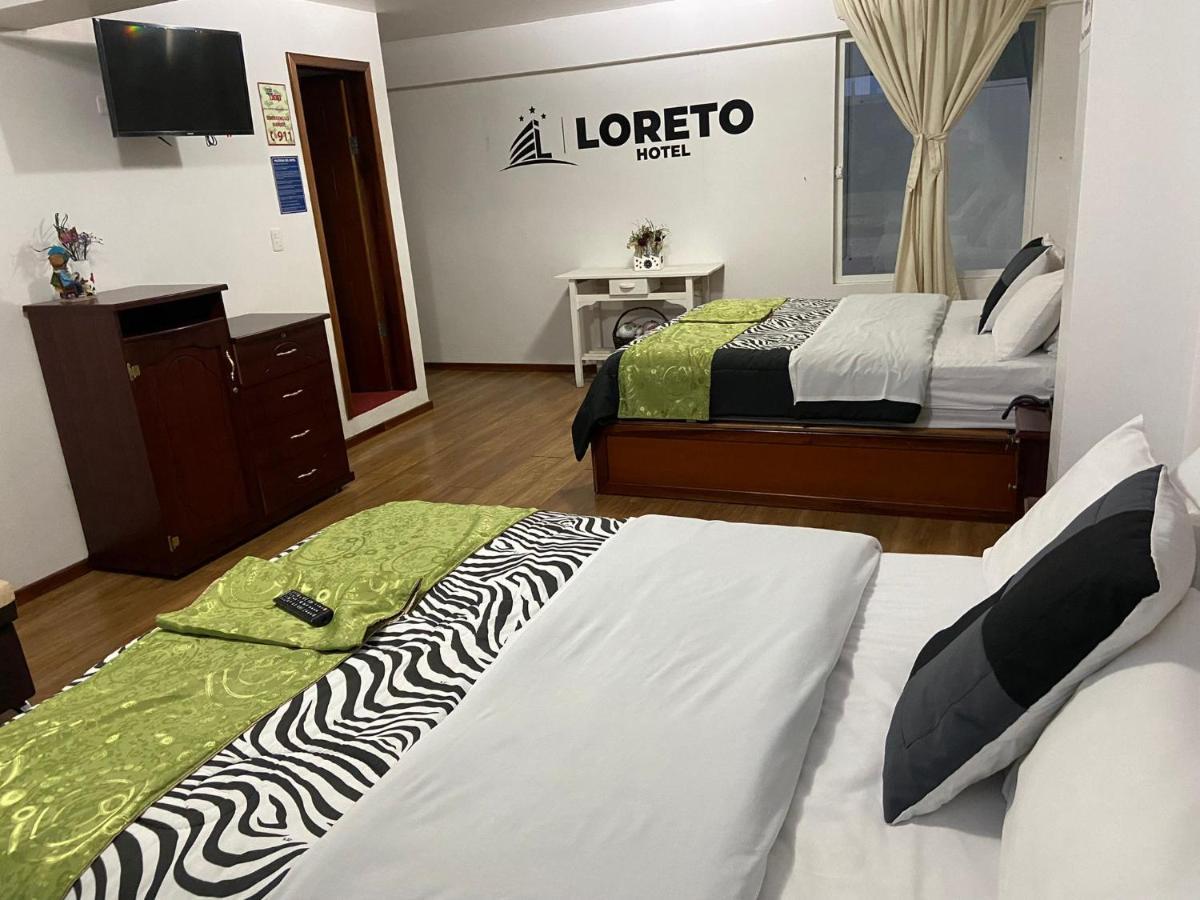 Loreto hotel Latacunga Esterno foto