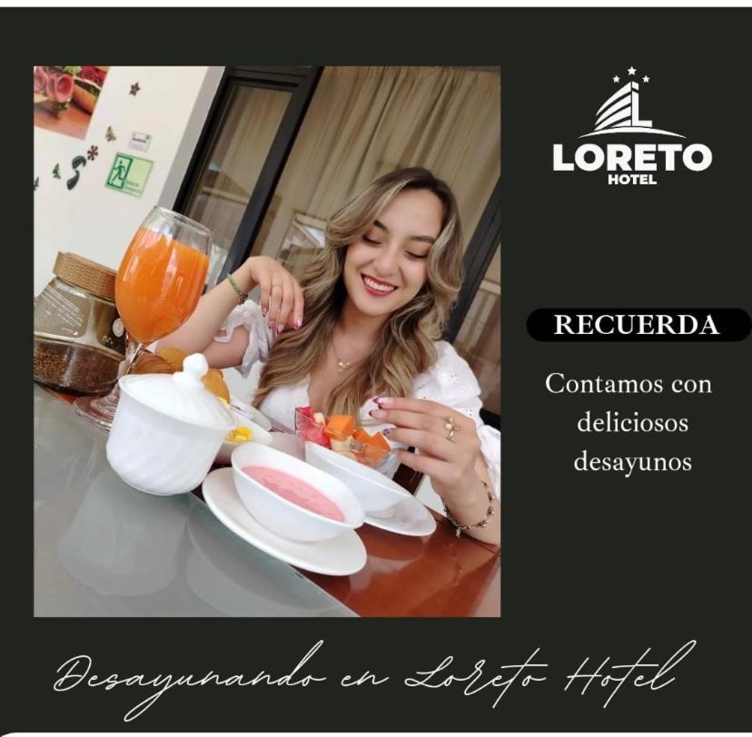 Loreto hotel Latacunga Esterno foto